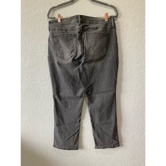 NOT YOUR DAUGHTERS JEANS NYJD  Marilyn Straight Ankle Jeans Size 14W - Picture 5 of 11